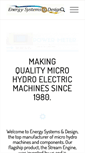 Mobile Screenshot of microhydropower.com